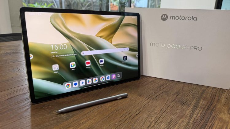 Tablet All Rounder Motorola Moto Pad 60 Pro dengan Spesifikasi Menggugah