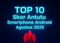 10 HP Android Skor AnTuTu Tertinggi Agustus 2025