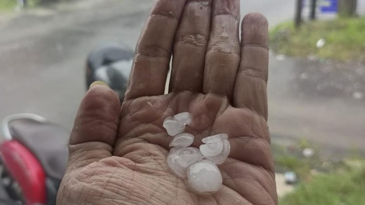 Fenomena Hujan Es di Lampung Barat Menurut Penjelasan BMKG