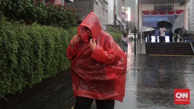 Jakarta Berpotensi Hujan Lebat Hingga Kamis