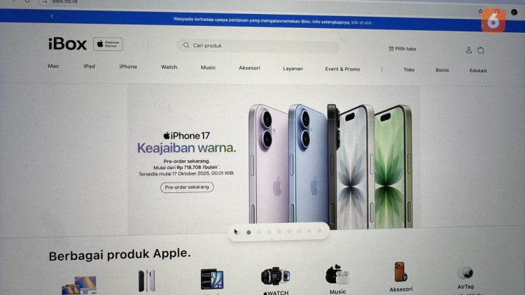 Preorder iPhone 17 dan 17 Pro Max di Indonesia Sudah Dibuka, Simak Harga dan Cara Pesannya