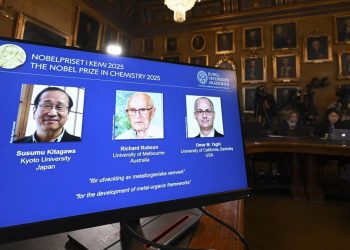 Kerangka Logam-Organik Ditemukan Bawa Tiga Ilmuwan Raih Nobel Kimia 2025