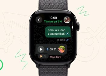 Aplikasi Pesan Hadir di Apple Watch dengan Beragam Fitur Menarik