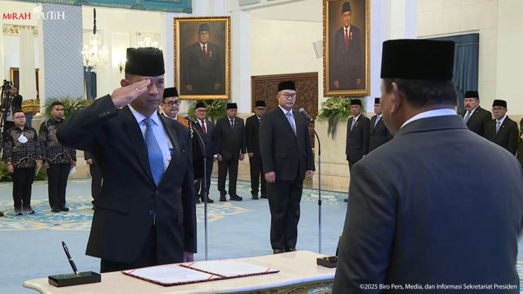 Purnawirawan TNI Amarulla Octavian Menjadi Wakil Kepala BRIN