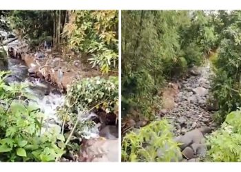 Aliran Sungai di Jorong Gantiang Hilang di Hilir Menurut Pendapat Ahli