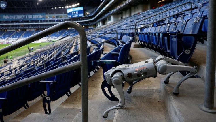 Tim Robot Anjing Siap Mengamankan Piala Dunia 2026